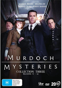 Murdoch Mysteries |Collection Three Seasons 9-12 |   DVD